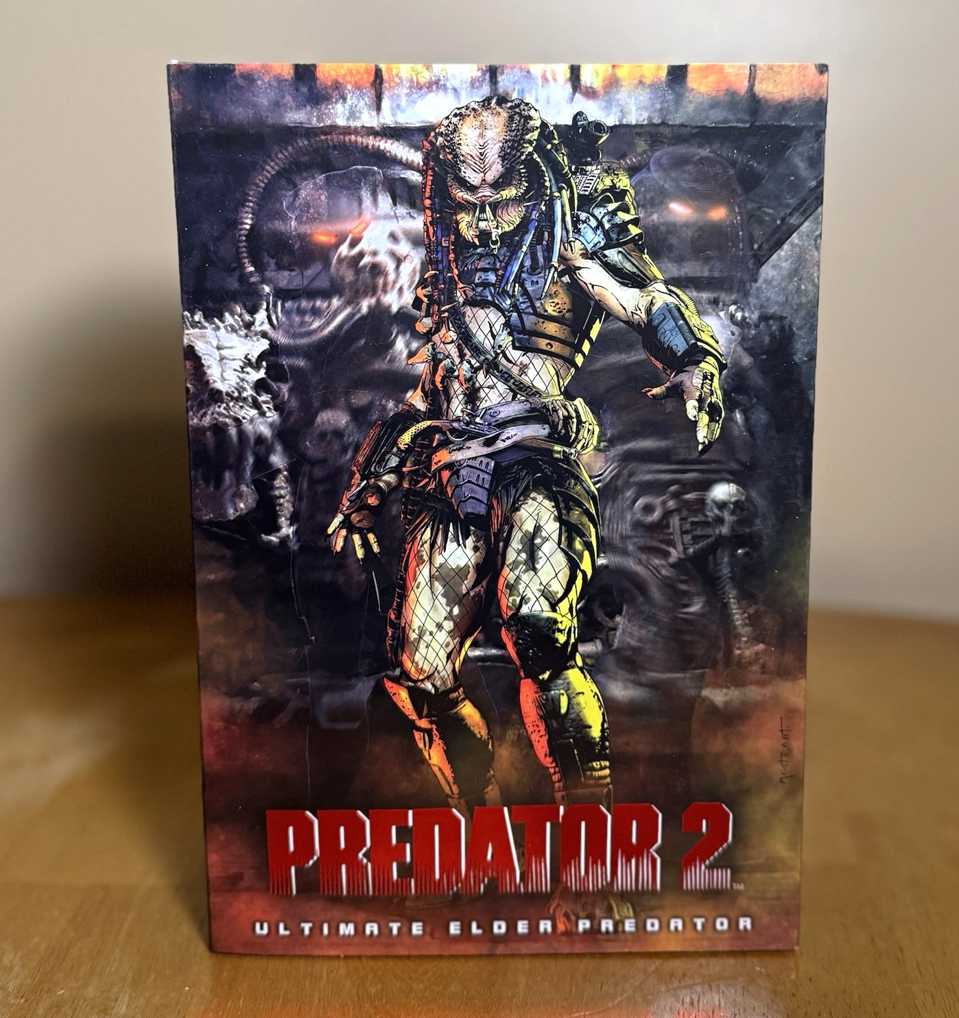 NECA Predator 2 Ultimate Elder Predator Greyback 30th Anniversary with box NECA Predator 2 Ultimate Elder Predator Greyback 30th Anniversary with box