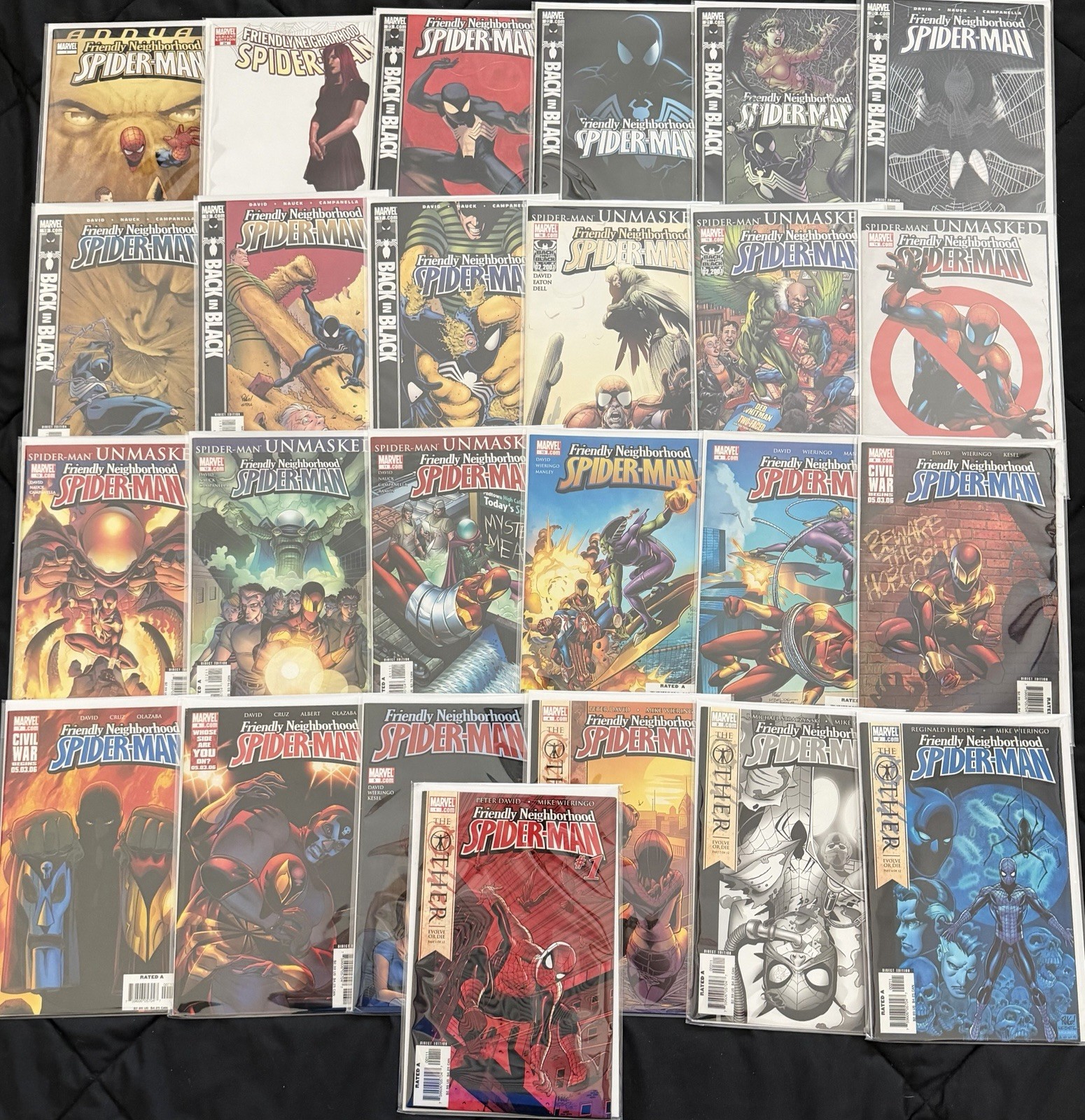 FRIENDLY NEIGHBORHOOD SPIDER-MAN 1-24 & ANNUAL Marvel COMPLETE SERIES 2005