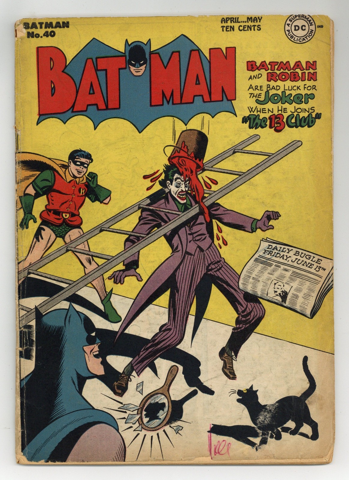 Batman #40 GD+ 2.5 1947 Batman #40 GD+ 2.5 1947