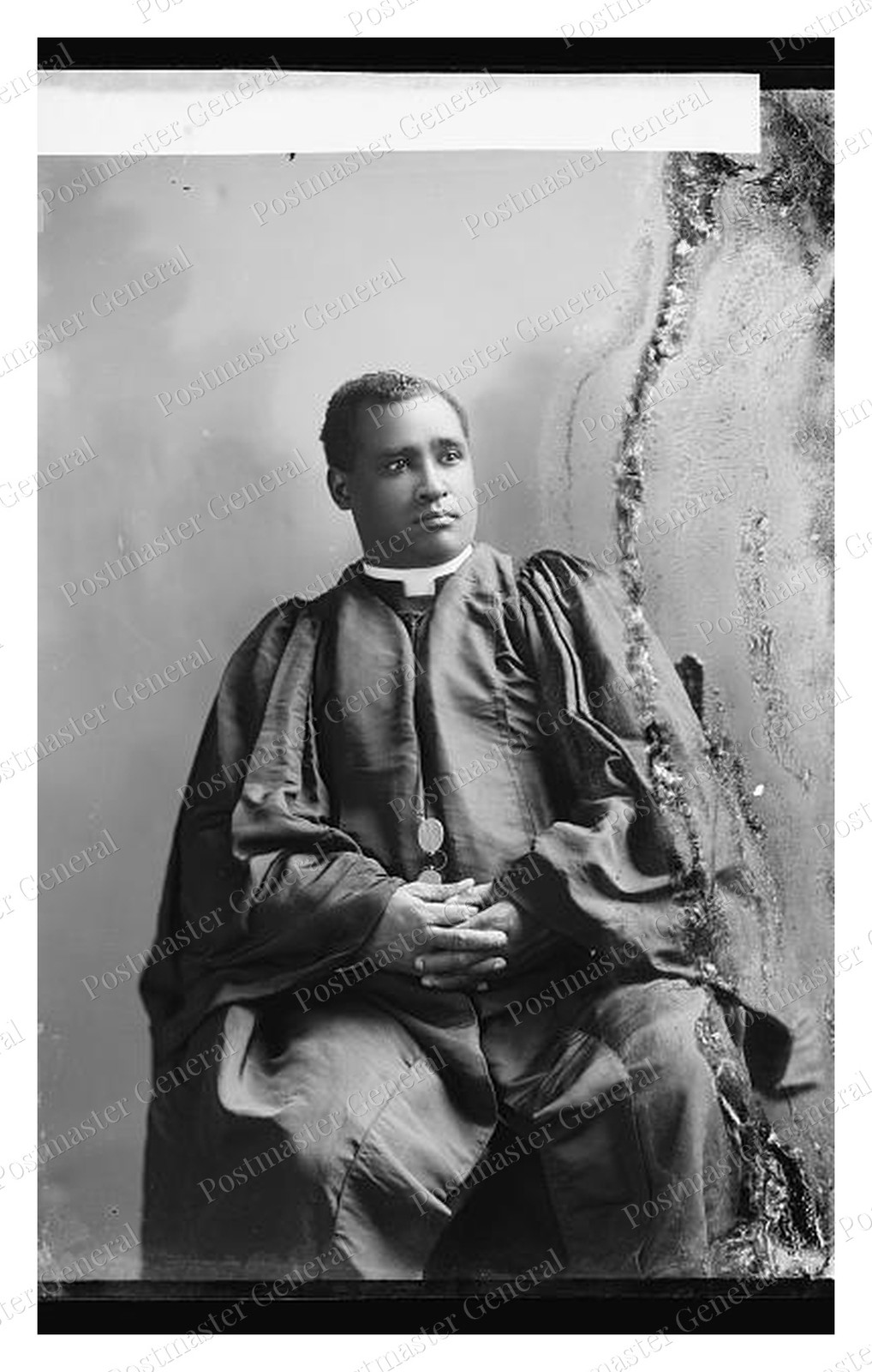 Rev J.A. Johnson Standard Postcard COPY RPPC