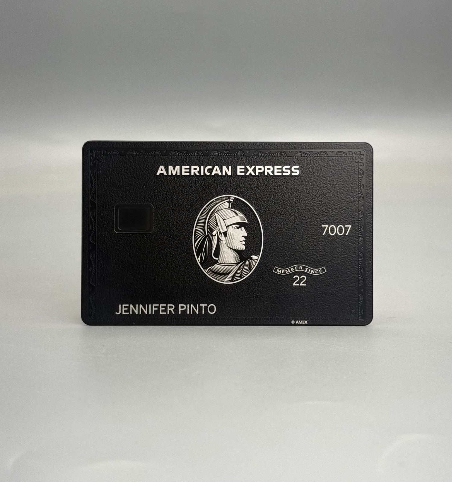 Customized American Express Black Centurion 1:1 - Custom AMEX Metal Card Customized American Express Black Centurion 1:1 - Custom AMEX Metal Card