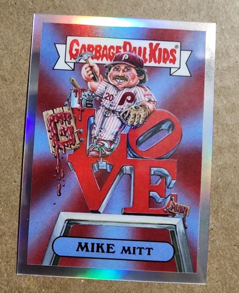 2026 Bowman Chrome - MIKE SCHMIDT *SSP* Garbage Pail Kids Refractor #GPK-32
