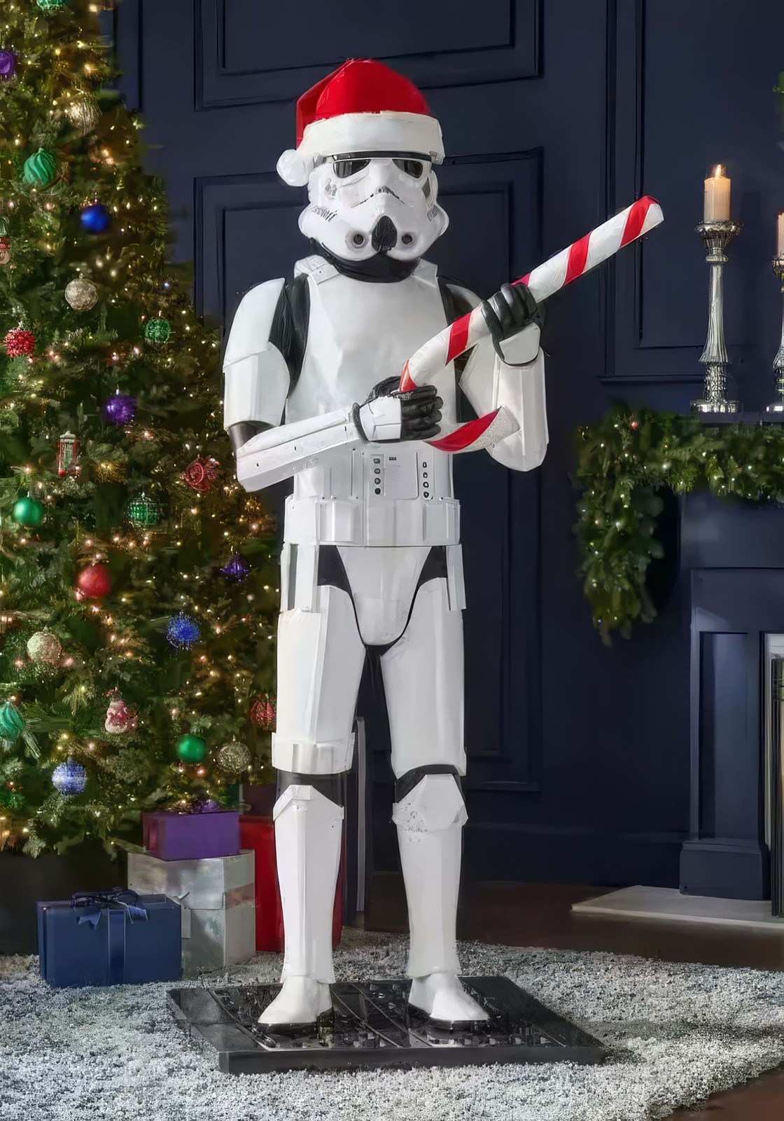 6FT Animated Star Wars Christmas Stormtrooper Decoration 6FT Animated Star Wars Christmas Stormtrooper Decoration
