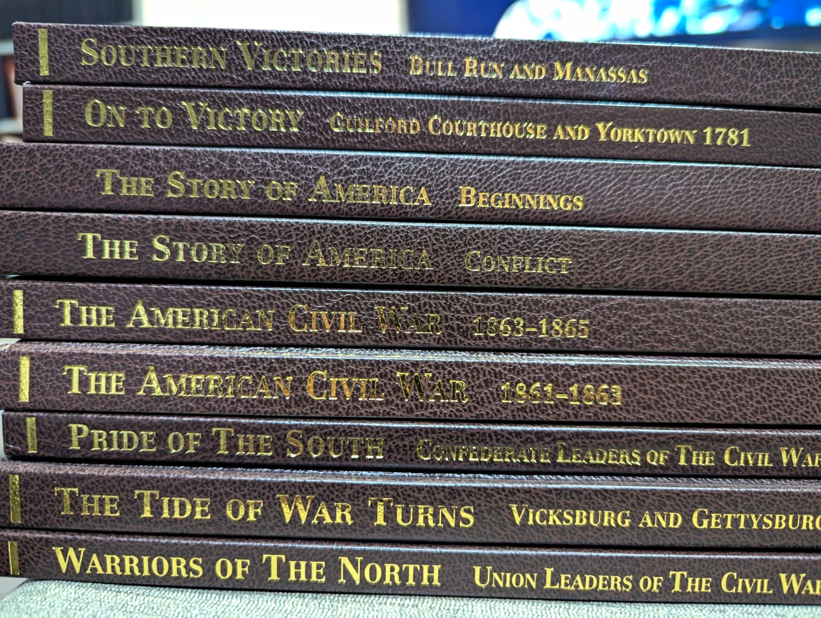History Channel Club Civil War Hardcover Book Lot - 9 Volumes Militaria History Channel Club Civil War Hardcover Book Lot - 9 Volumes Militaria