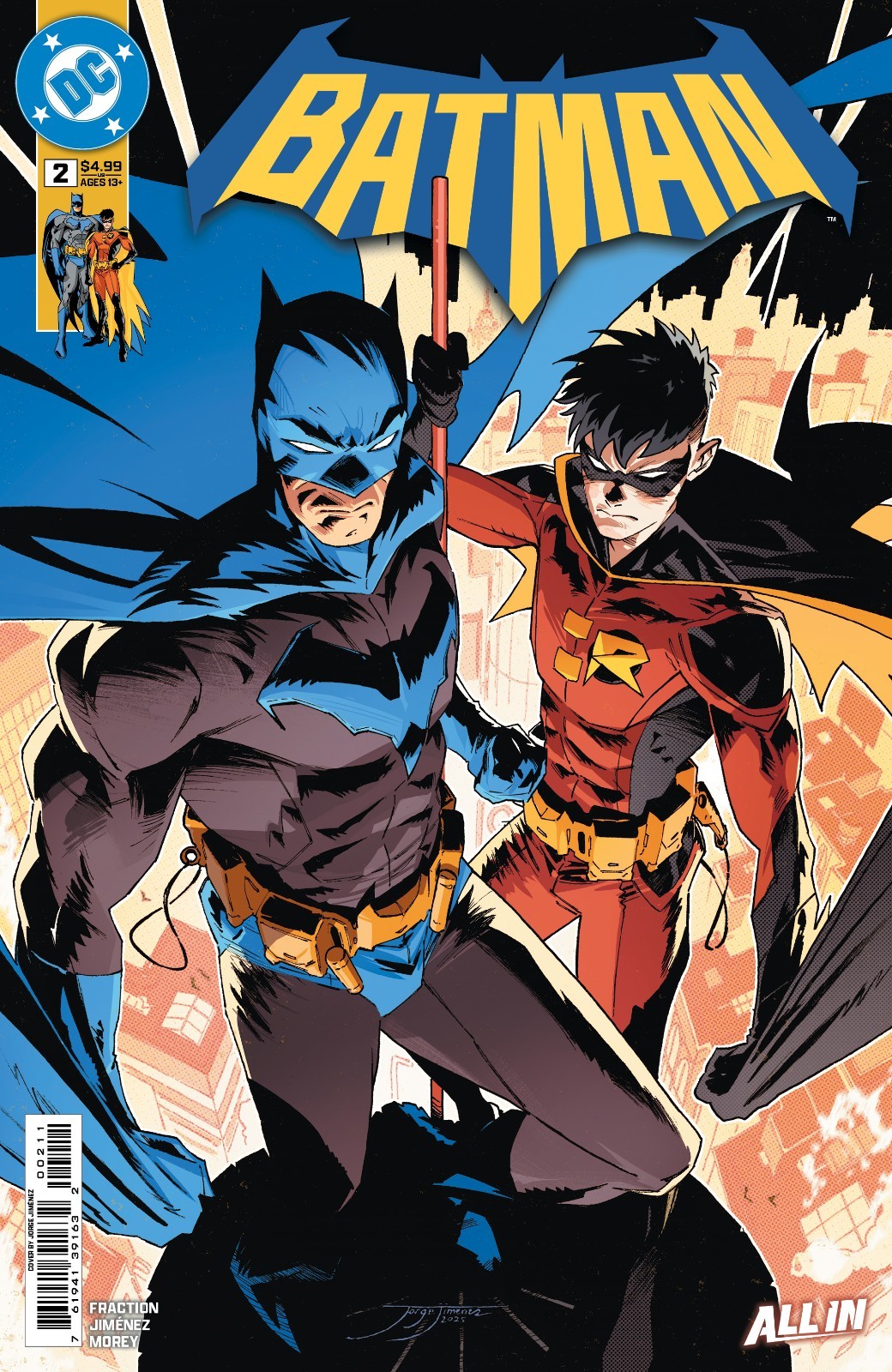 Batman #2 Cover A Jorge Jimenez First Printing Batman #2 Cover A Jorge Jimenez First Printing