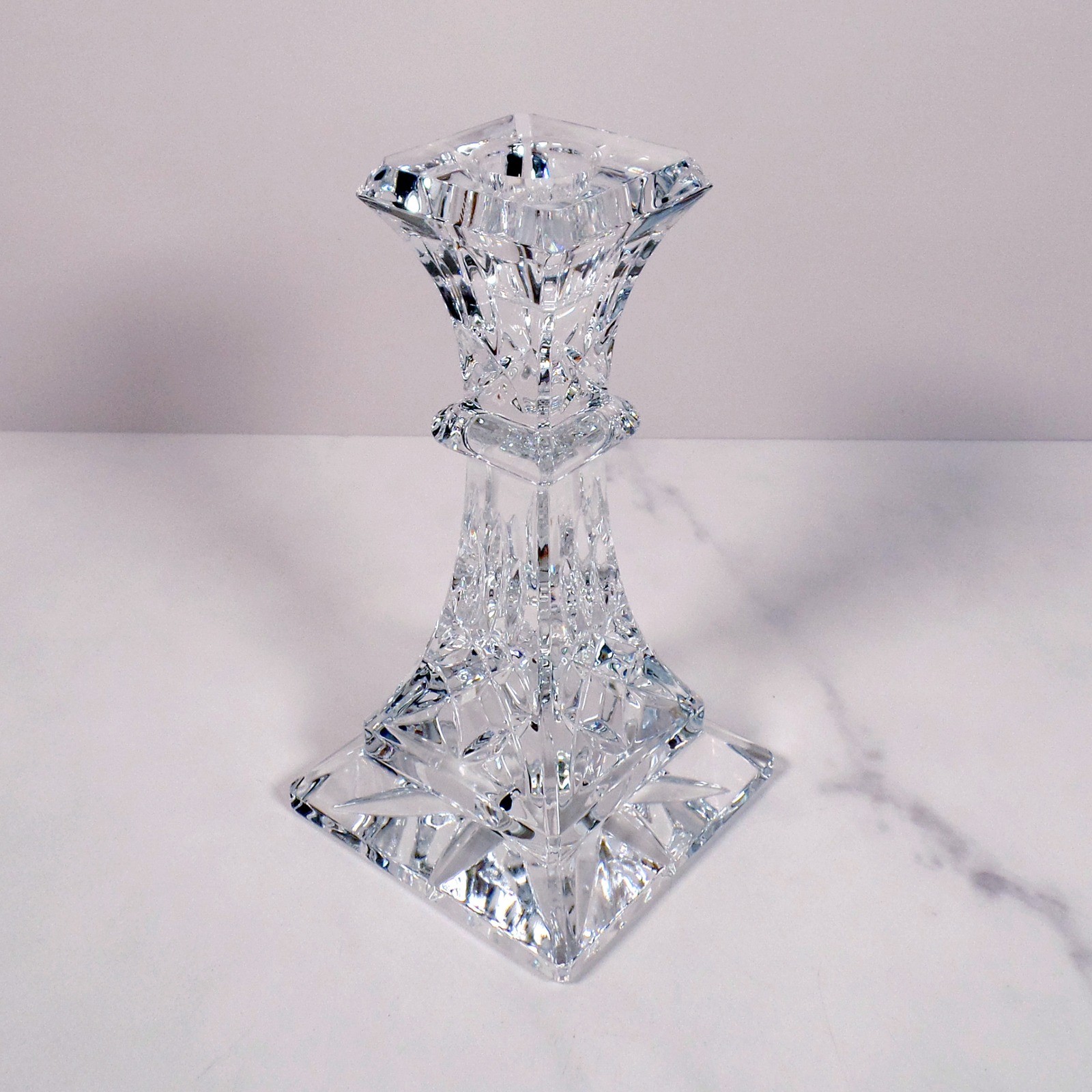 Vintage Waterford Crystal Lismore 6" Single Light Candlestick Holder Vintage Waterford Crystal Lismore 6" Single Light Candlestick Holder