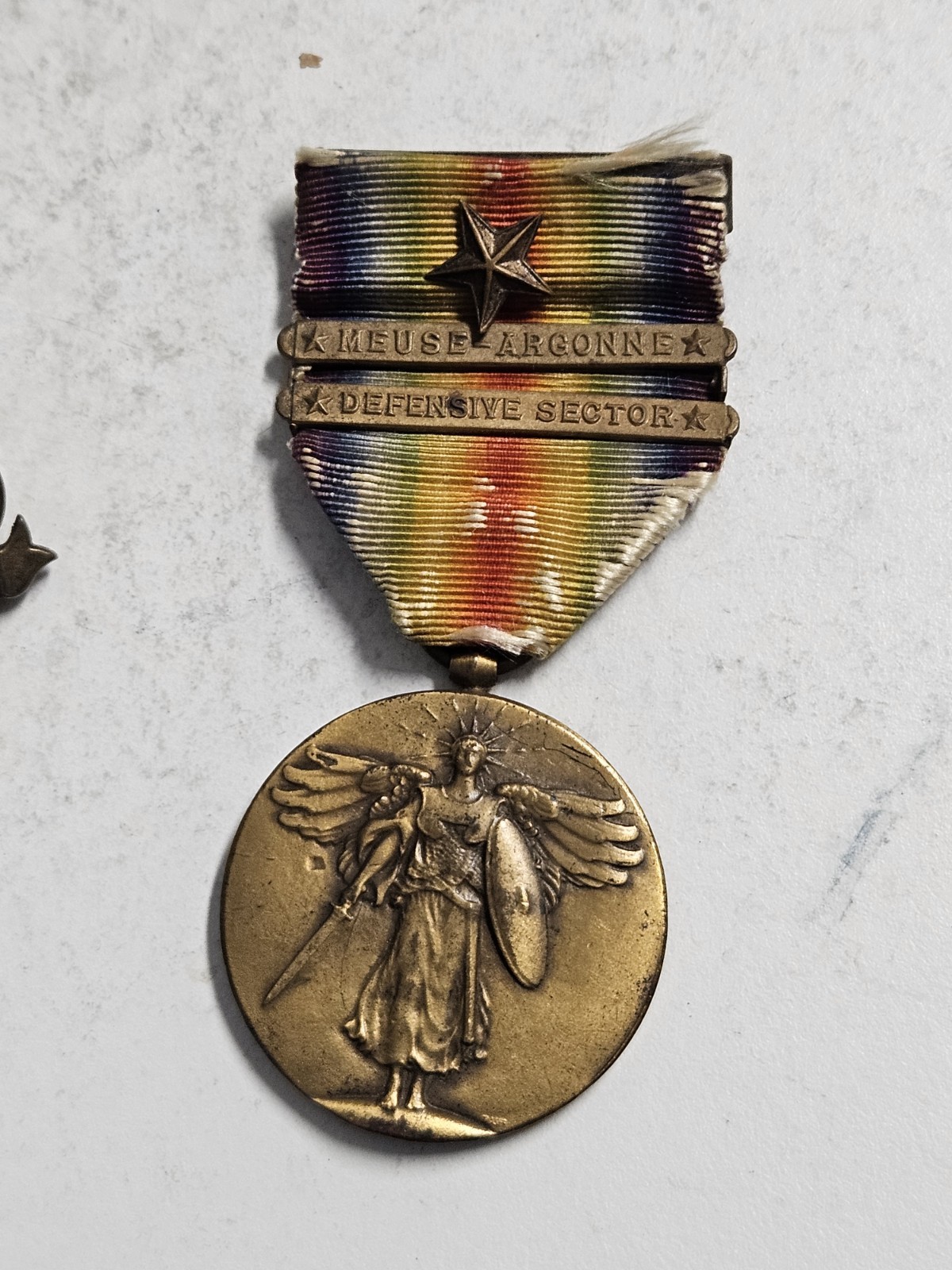 WWI Great War for Civilization Victory Medal - 2 Bars And Star WWI Great War for Civilization Victory Medal - 2 Bars And Star