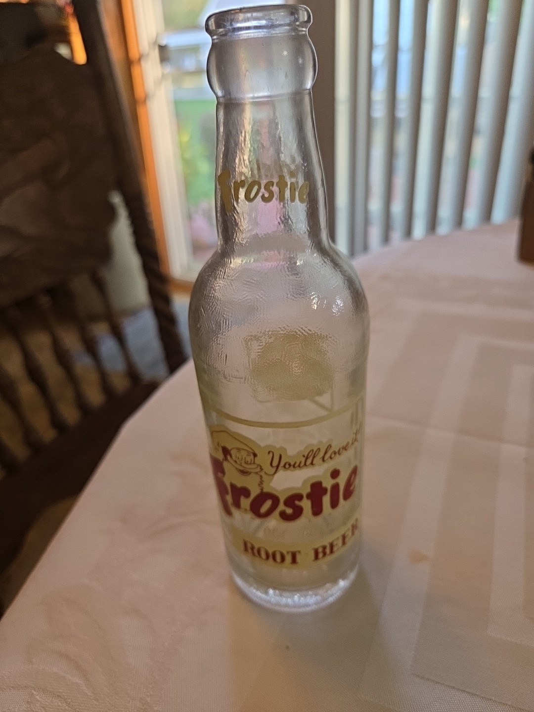 Vintage 1939 Frostie Old Fashon Root Beer "You'll Love It" 8 oz