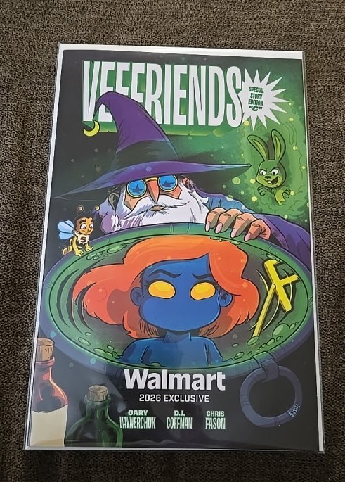 2026 NYCC Veefriends Exclusive Comic Walmart NY Comic Con Brand New Sealed 2026 NYCC Veefriends Exclusive Comic Walmart NY Comic Con Brand New Sealed