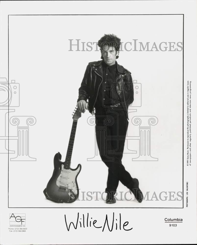 1991 Press Photo Willie Nile - ctgp02092