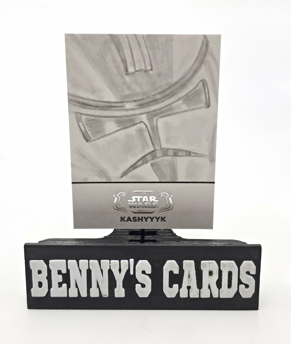 2024 Topps Star Wars Hyperspace Sketch Card 1/1 Autograph Brandon Klein Kashyyyk