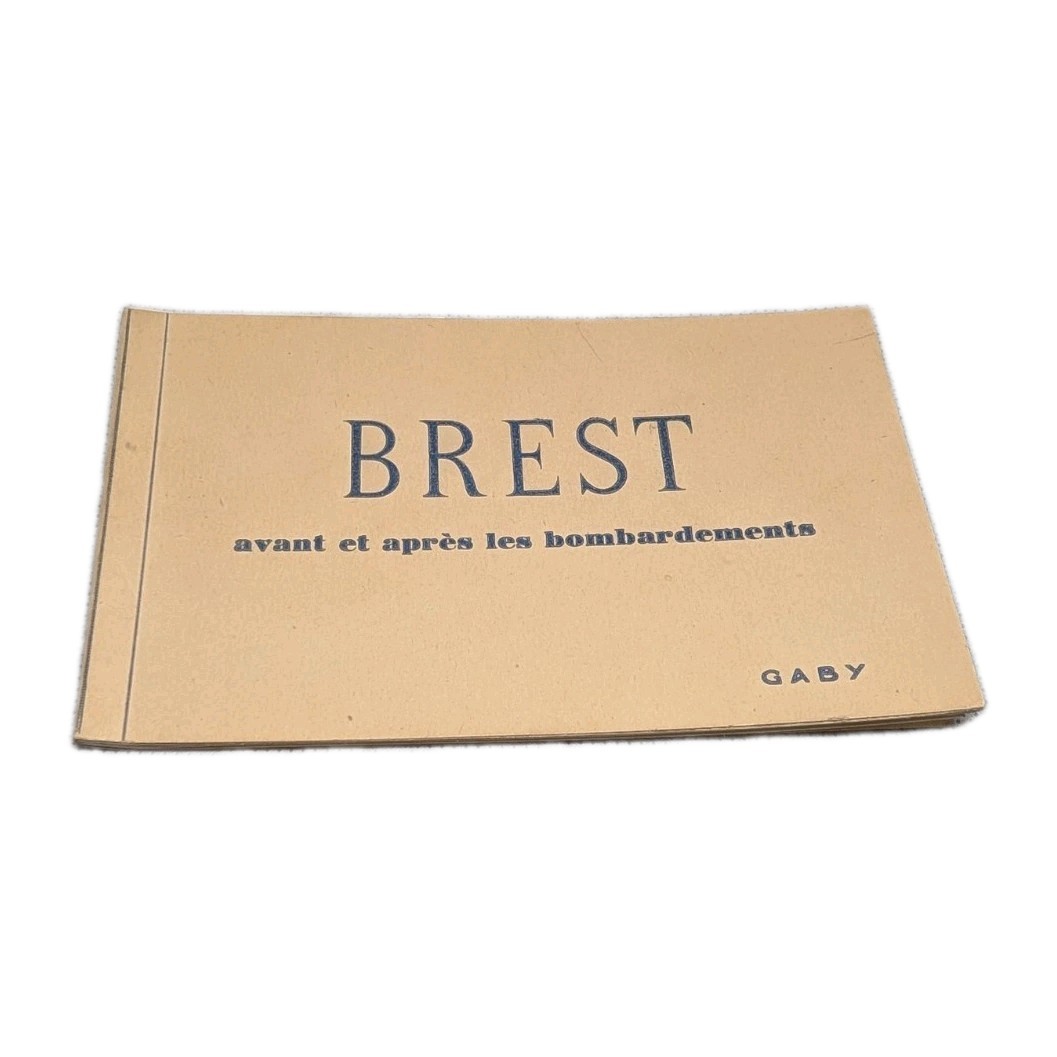WW2 Booklet of 10 Postcards Brest France WW2 Booklet of 10 Postcards Brest France