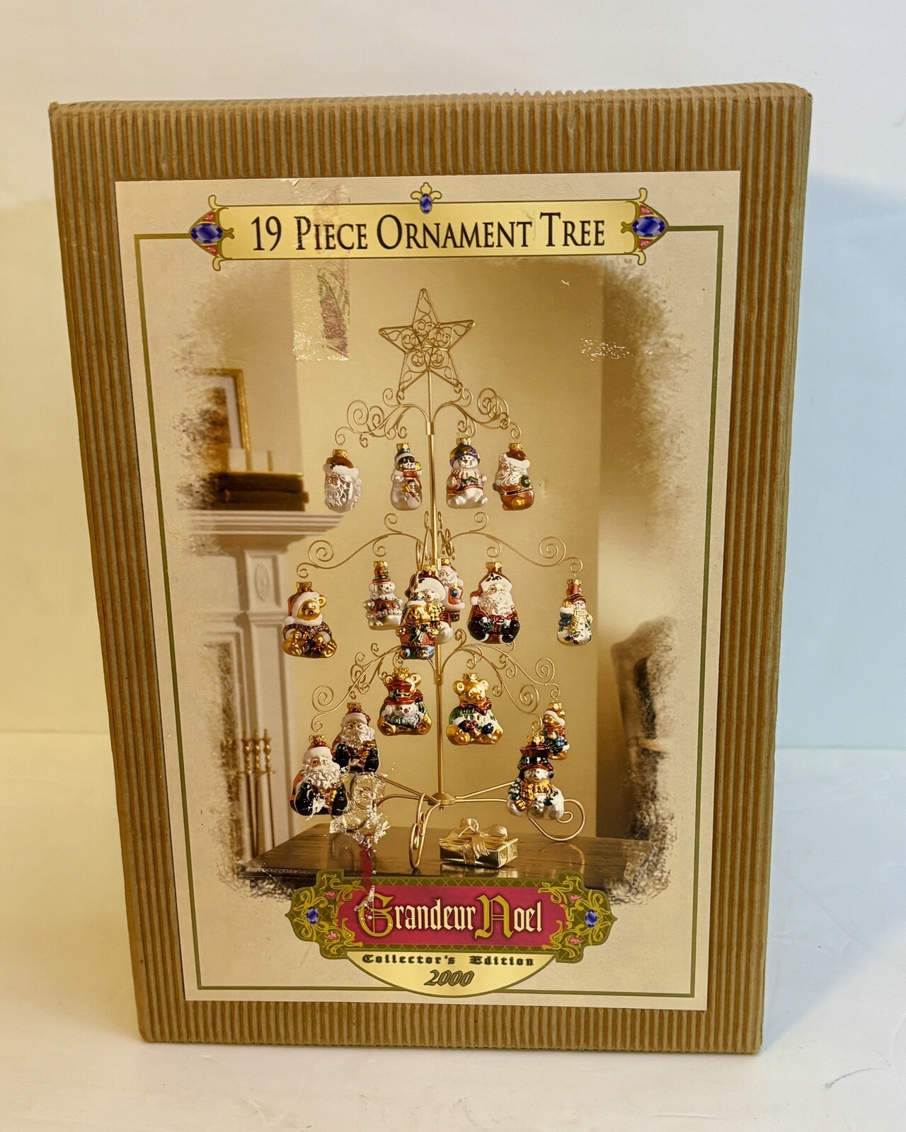 New OS Grandeur Noel Collectors Edition 2000 19 Piece Ornament Tree New OS Grandeur Noel Collectors Edition 2000 19 Piece Ornament Tree
