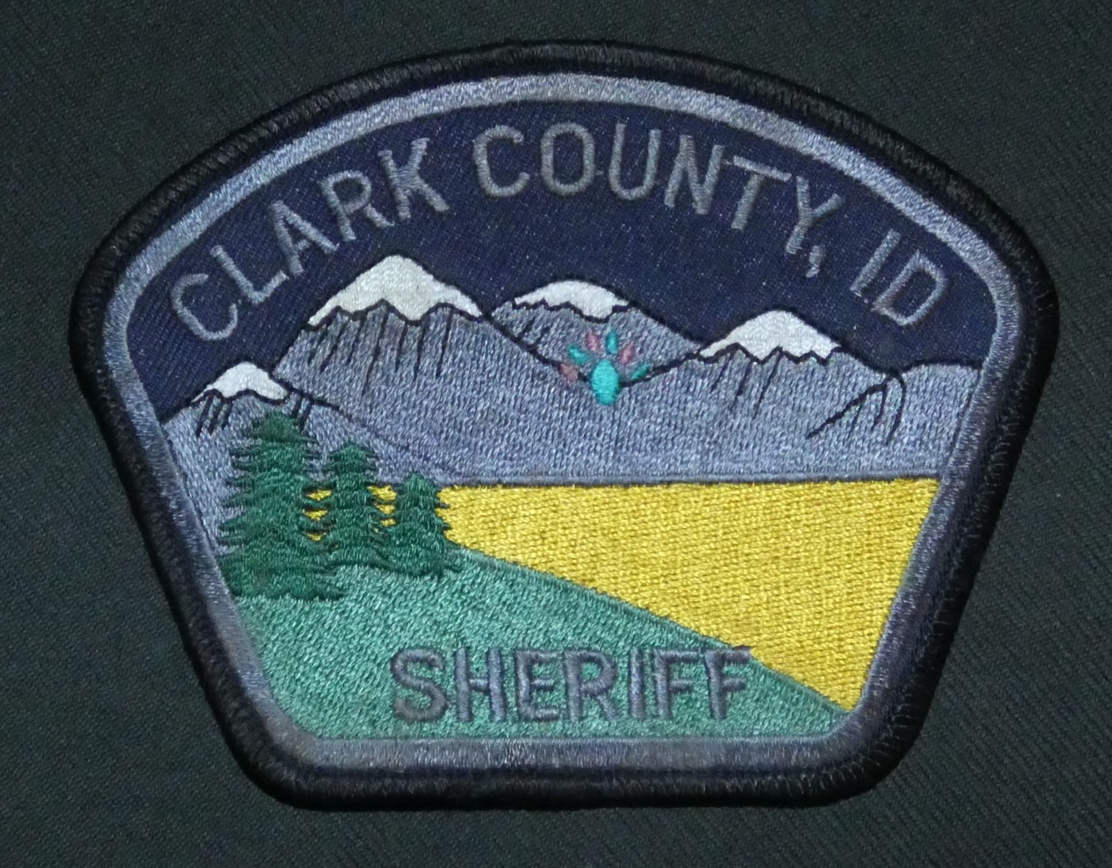Vintage Clark County Sheriff's Department Shoulder Patch (Idaho) Vintage Clark County Sheriff's Department Shoulder Patch (Idaho)