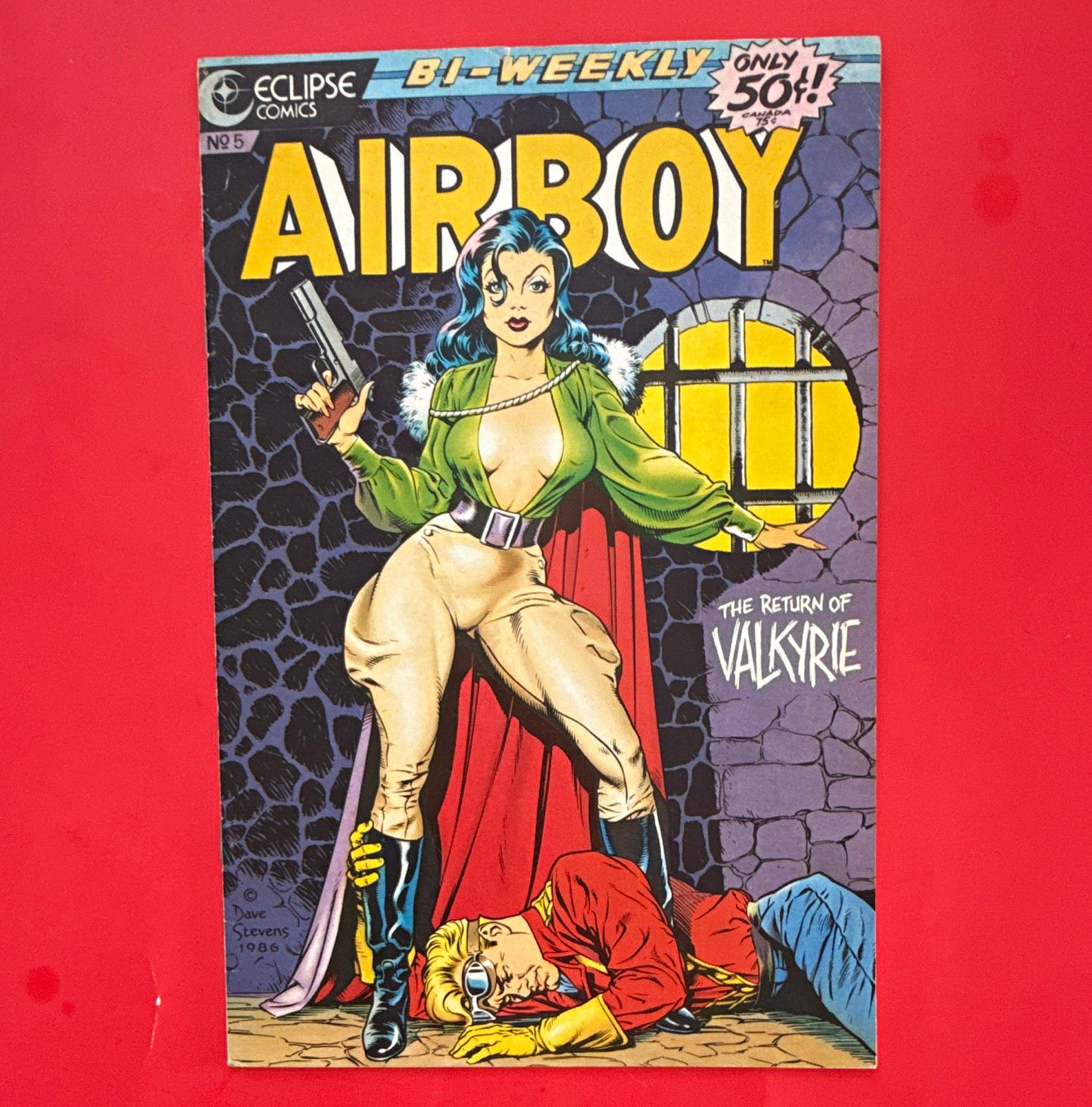 Airboy #5 Eclipse Comics 1986 "The Return of Valkyrie" Dave Stevens Airboy #5 Eclipse Comics 1986 "The Return of Valkyrie" Dave Stevens