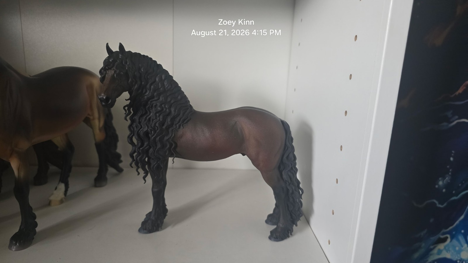 Classic Scale Model Horse 3D Print Standing Friesian Classic Scale Model Horse 3D Print Standing Friesian