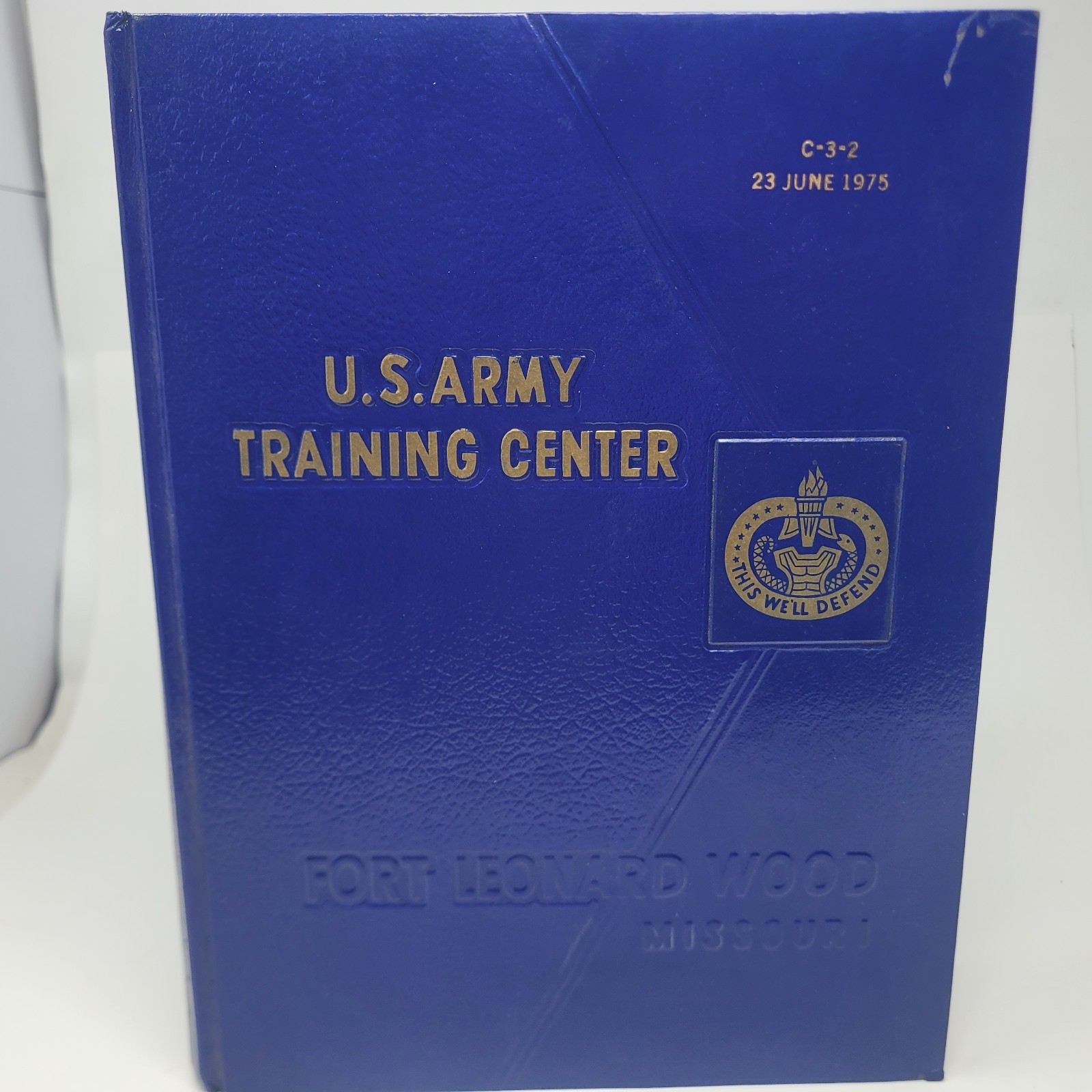 1975 Fort Leonard Wood US Army Training Center Yearbook Company C 3rd Battalion