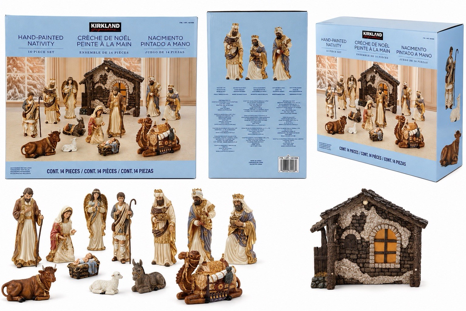Kirkland Signature 14-Piece Nativity Set – Celebrate the Miracle of Jesus’ Birth Kirkland Signature 14-Piece Nativity Set – Celebrate the Miracle of Jesus’ Birth