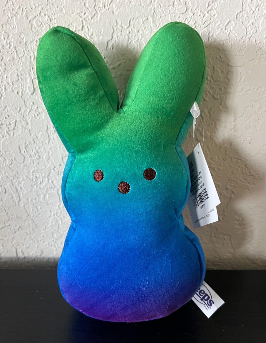 PEEPS 9.5” Collectible Easter Bunny BLUE GREEN OMBRE PLUSH Hobby Lobby NEW +TAG PEEPS 9.5” Collectible Easter Bunny BLUE GREEN OMBRE PLUSH Hobby Lobby NEW +TAG