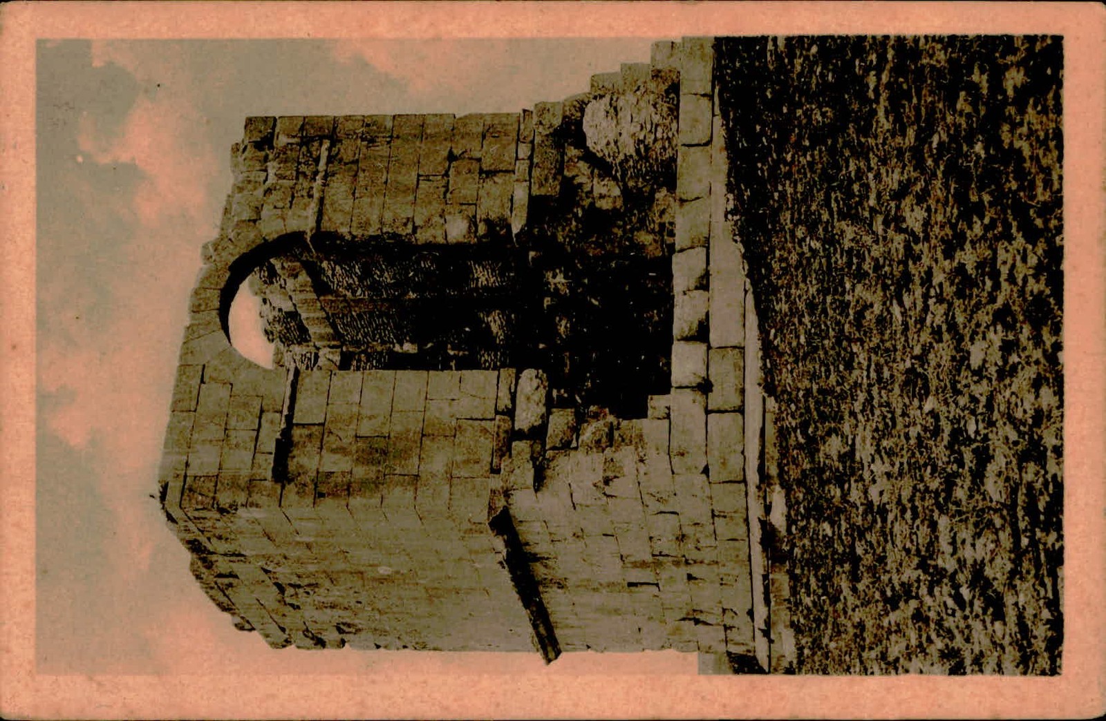 Postcard 1943 WWII military postcard, Tomb of Scipio Africanus Postcard 1943 WWII military postcard, Tomb of Scipio Africanus