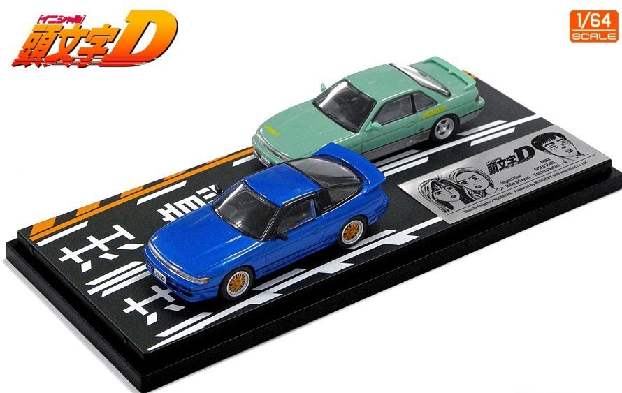 1:64 Modeler's Initial D MD64220 Nissan S13 Sileighty Silvia Mako Sayuki Sil80