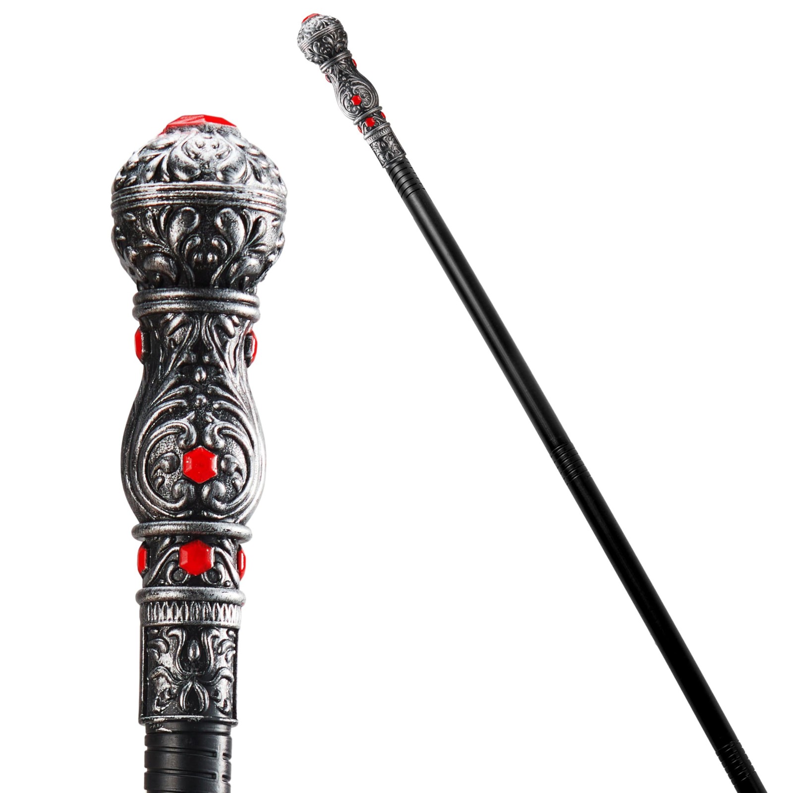 Spooktacular Creations Walking Cane Costume, Vintage Staff Prop Stick Spooktacular Creations Walking Cane Costume, Vintage Staff Prop Stick