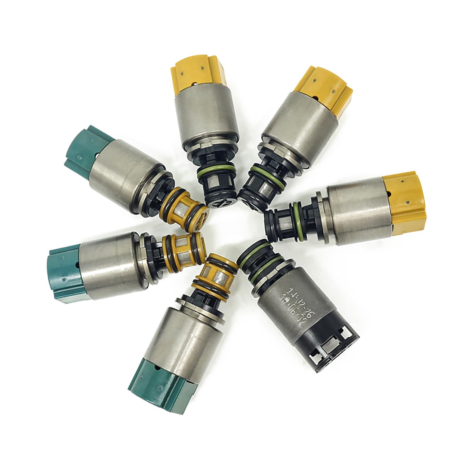 7PCS 6HP19 Transmission Solenoid Valves Kit ZF6HP19 Shift Control Gearbox Sol... 7PCS 6HP19 Transmission Solenoid Valves Kit ZF6HP19 Shift Control Gearbox Sol...