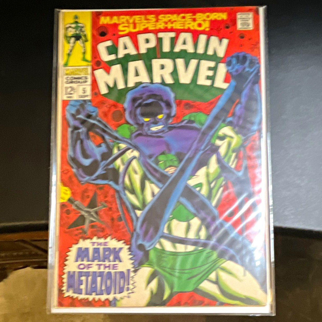Captain Marvel #5 The Mark of the Metaloid Marvel Comics Color Single Issue Captain Marvel #5 The Mark of the Metaloid Marvel Comics Color Single Issue