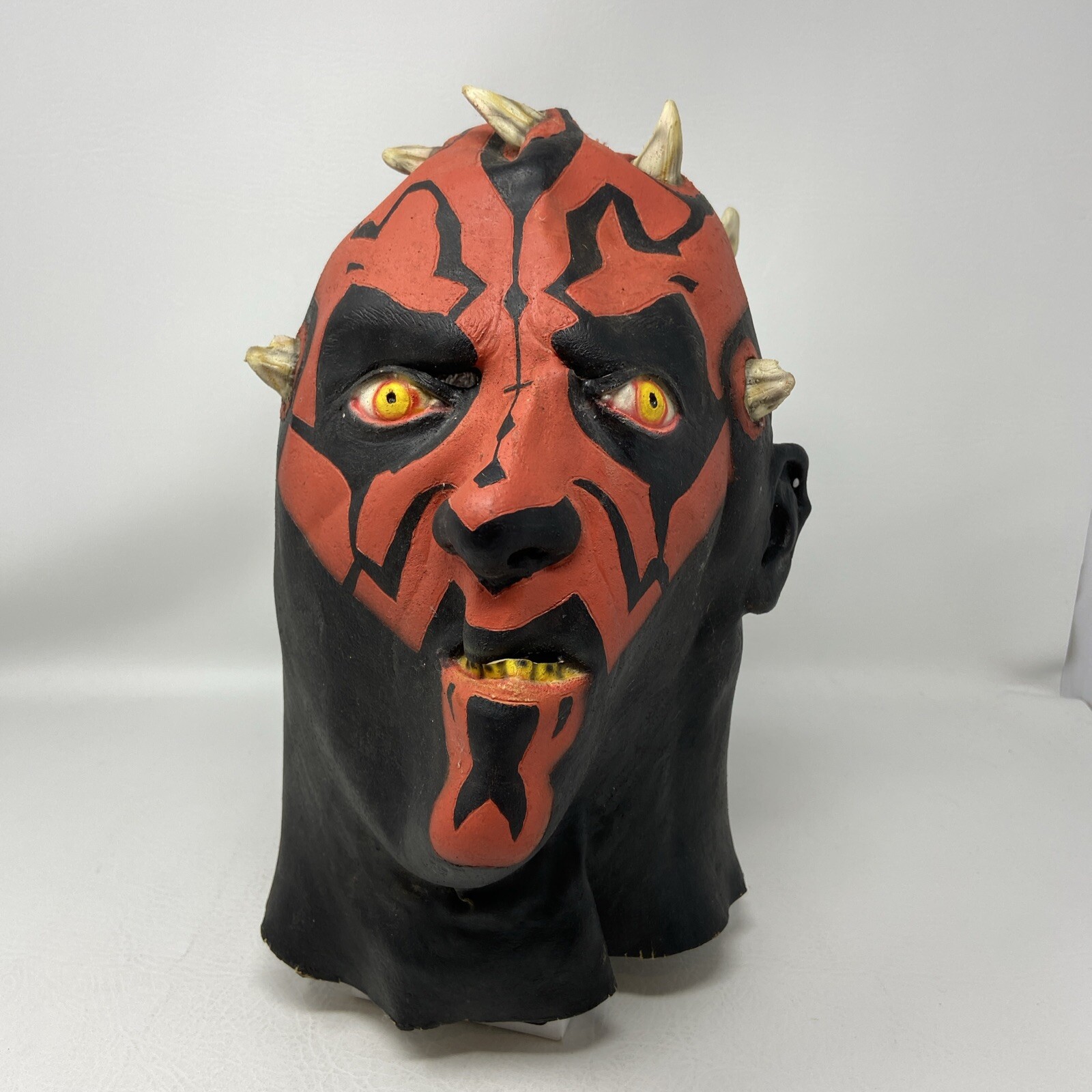Star Wars Darth Maul Authentic Replica Halloween Mask Dan Post Studios Cos Play