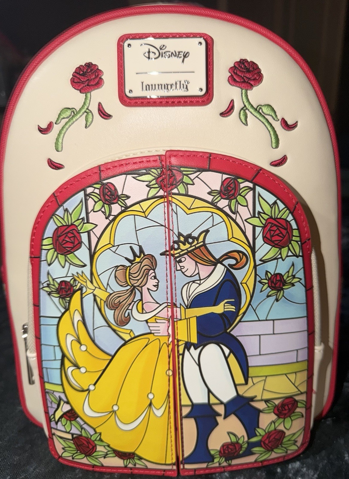 NWT Loungefly Disney Beauty and the Beast Belle Once Upon a Dream Mini Backpack