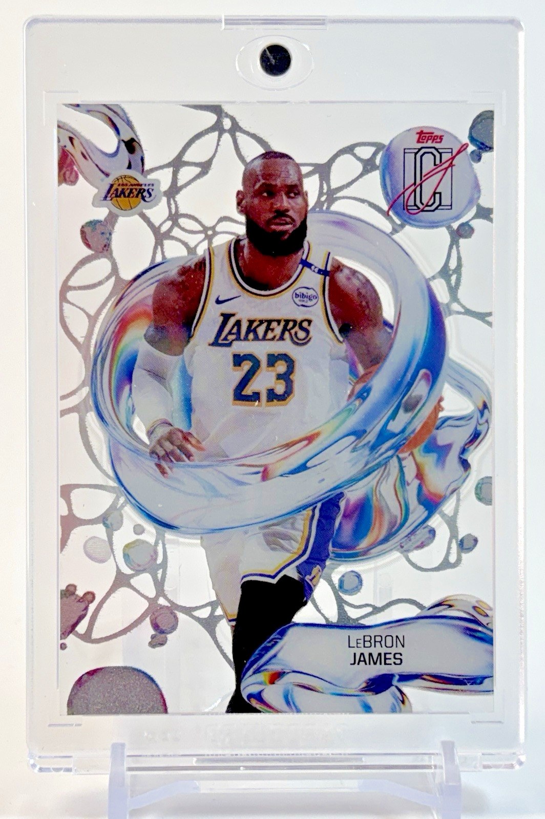 2025-26 Topps Signature Class LeBron James FLUIDITY Case Hit SSP #FD-1 2025-26 Topps Signature Class LeBron James FLUIDITY Case Hit SSP #FD-1