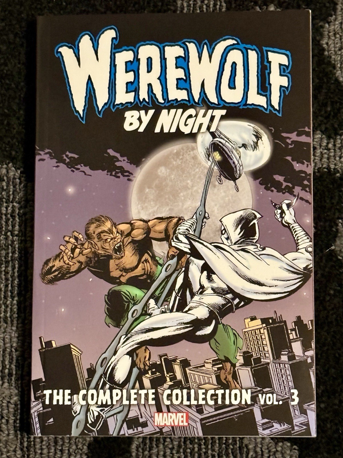 Rare 2018 Werewolf By Night The Complete Collection Vol 3 Marvel Comics tpb OOP Rare 2018 Werewolf By Night The Complete Collection Vol 3 Marvel Comics tpb OOP