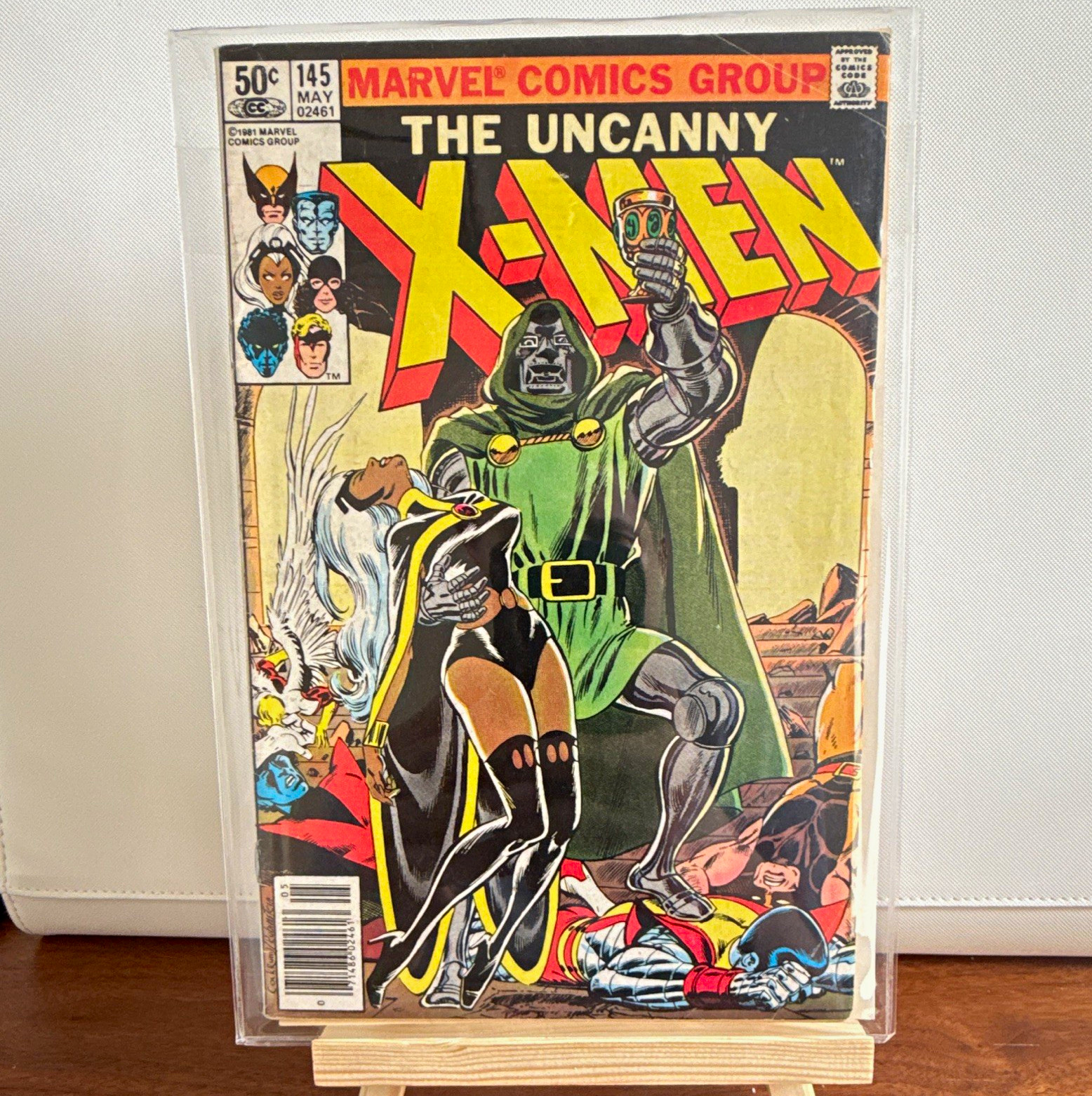 Marvel The Uncanny X-Men #145 (1981) Newsstand Variant Comic Marvel The Uncanny X-Men #145 (1981) Newsstand Variant Comic