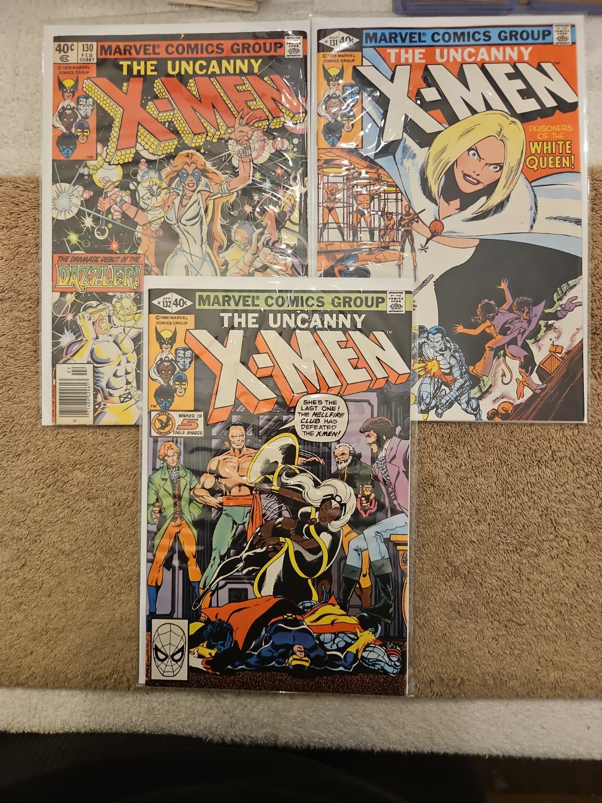 The X-Men Lot Of 8 Comics Between 130-140 (Marvel Comics) The X-Men Lot Of 8 Comics Between 130-140 (Marvel Comics)