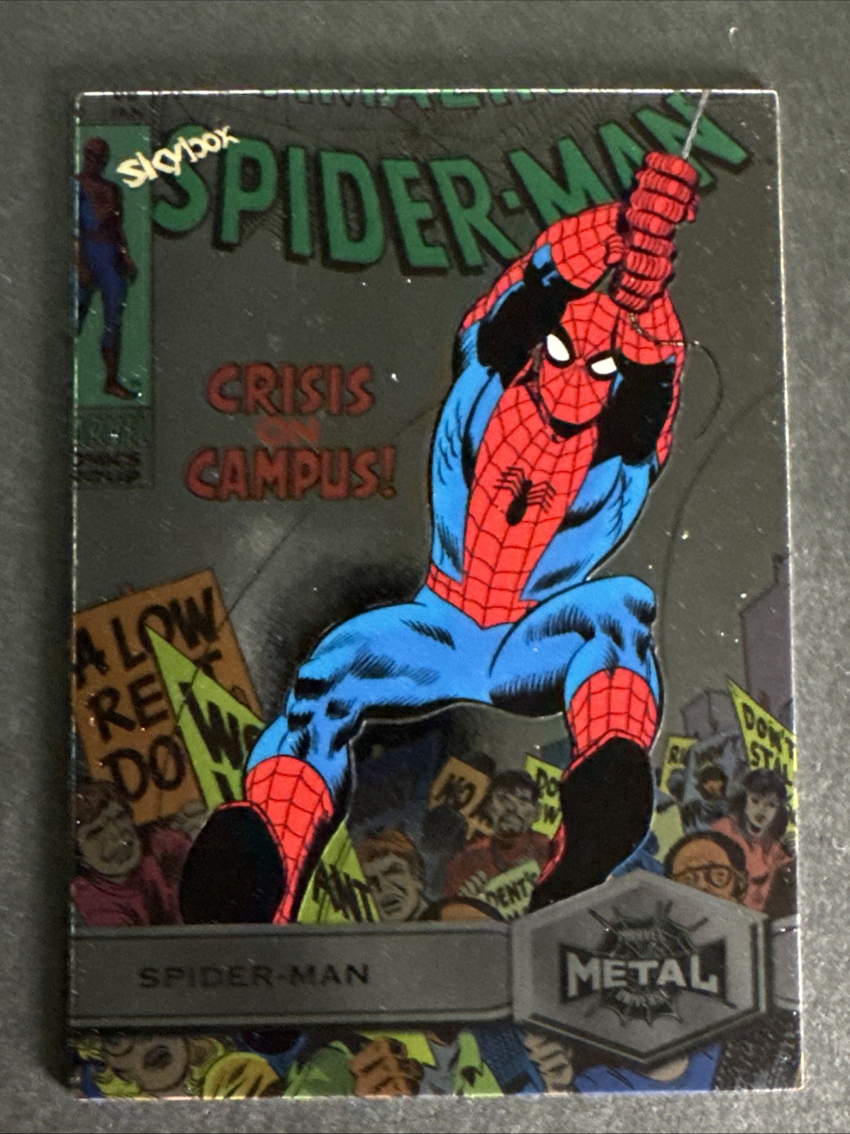 2021 SkyBox Metal Universe Marvel Spider-Man Spider-Man #164