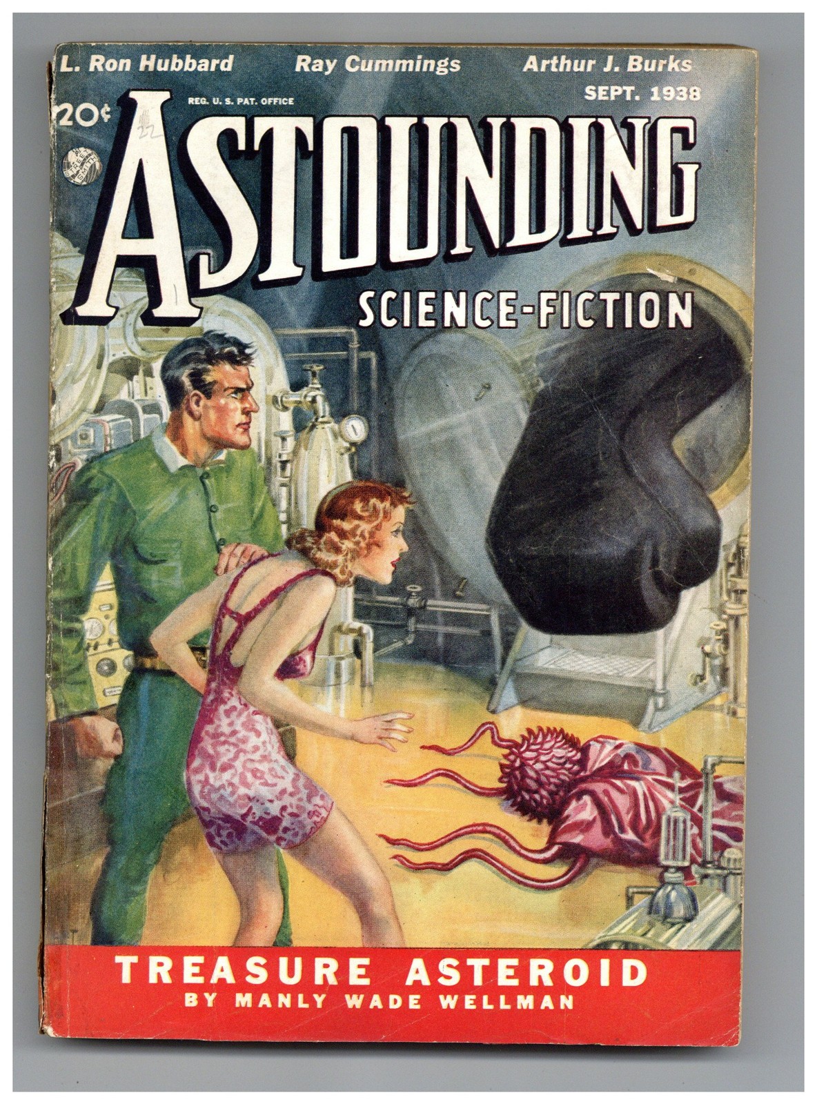 Astounding Science Fiction Pulp / Digest Vol. 22 #1 VG- 3.5 1938 Astounding Science Fiction Pulp / Digest Vol. 22 #1 VG- 3.5 1938
