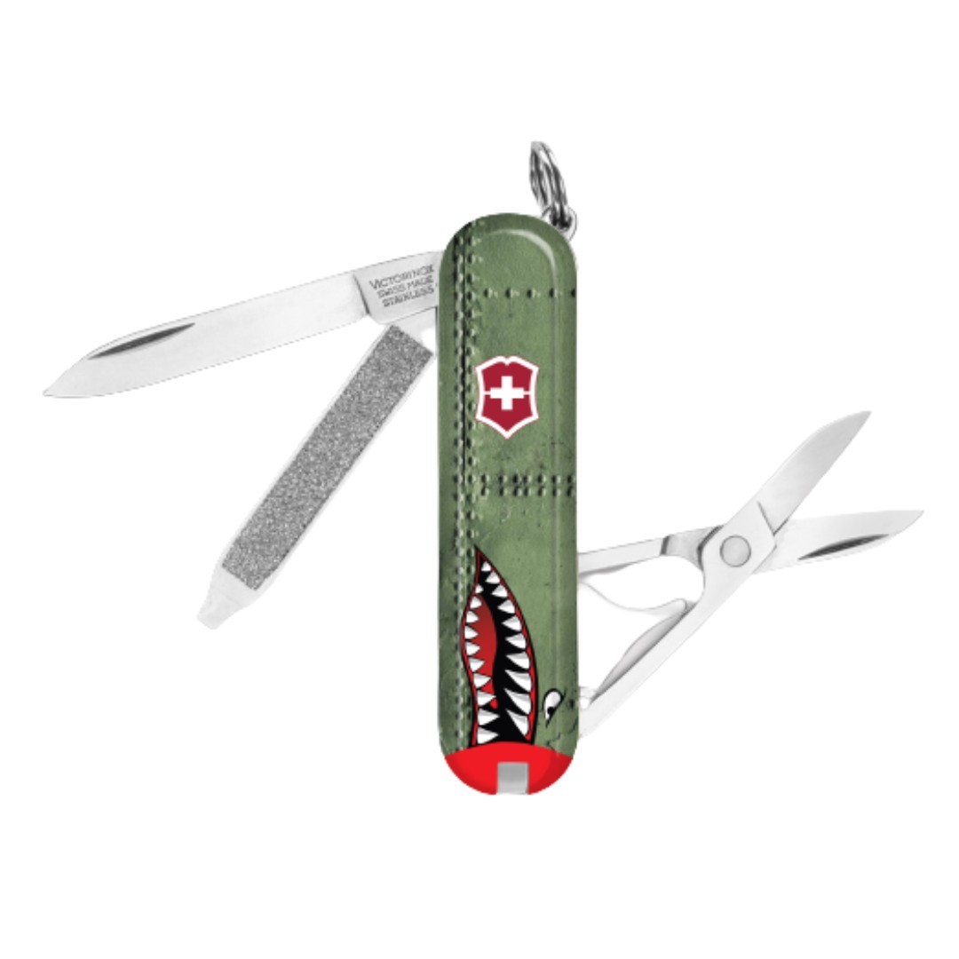 Victorinox Swiss Army SHARK MOUTH CLASSIC SD Knife Knives Multi Tool Victorinox Swiss Army SHARK MOUTH CLASSIC SD Knife Knives Multi Tool