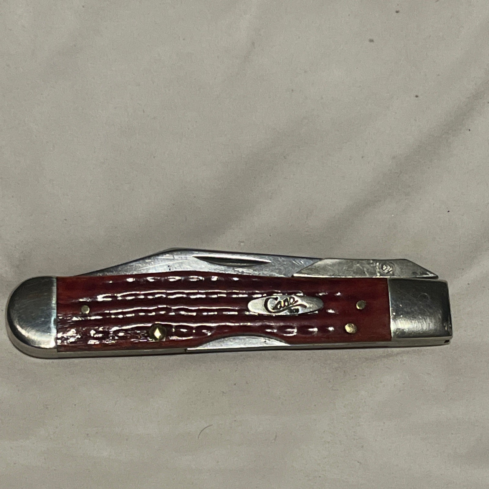 Vintage Case XX 6111 1/2 Cheetah Beautiful Redbone Blade Etch Great Snap 2012 Vintage Case XX 6111 1/2 Cheetah Beautiful Redbone Blade Etch Great Snap 2012