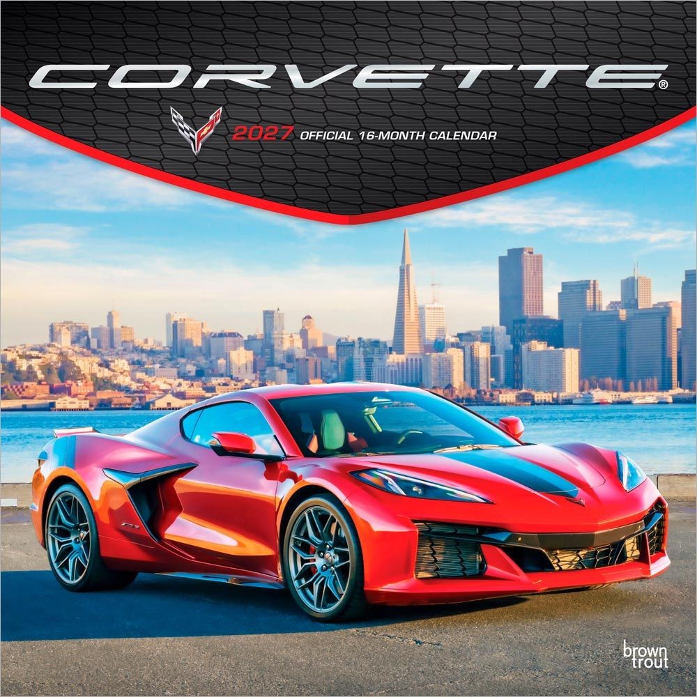 2027 Official Corvette Calendar