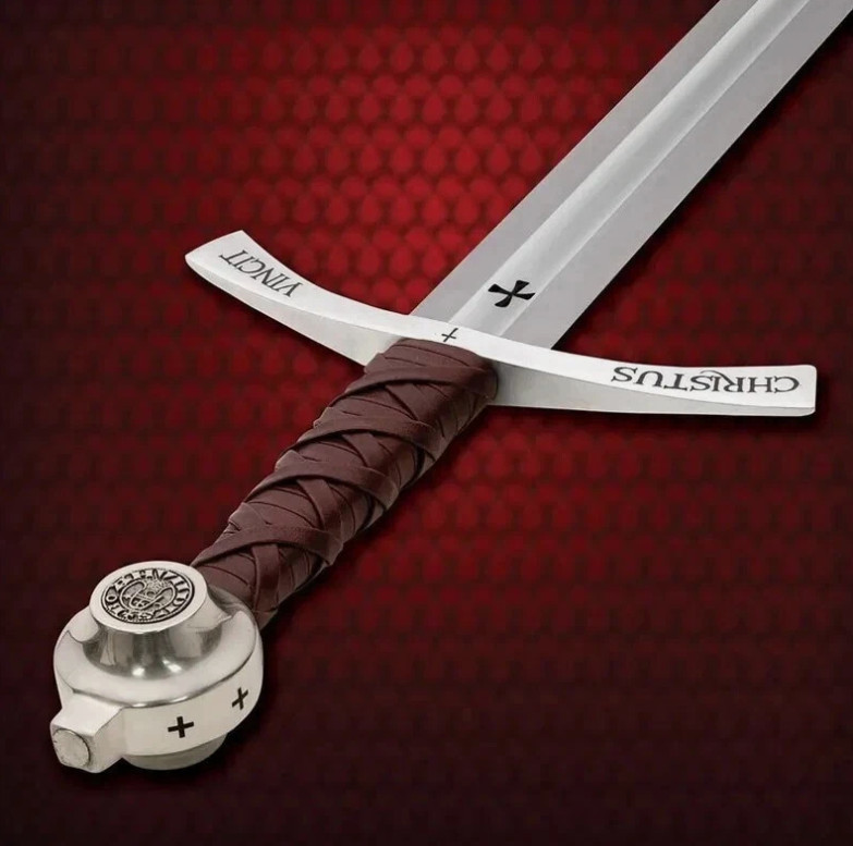 Faithkeeper The Accolade Sword of the Knights Templar - Handmade Medieval Sword Faithkeeper The Accolade Sword of the Knights Templar - Handmade Medieval Sword