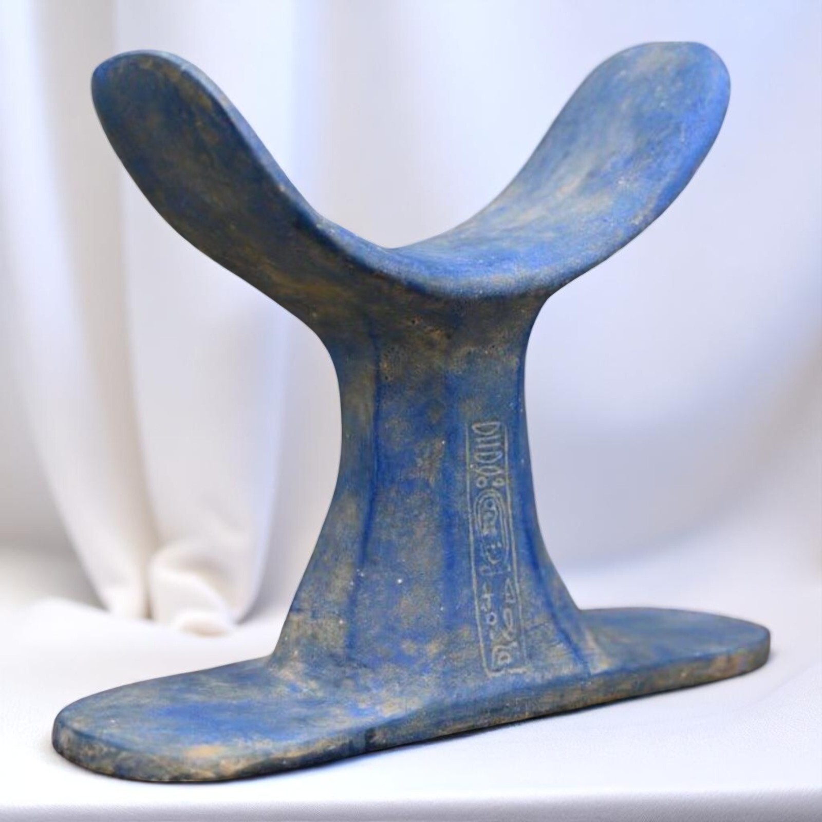 Rare Egyptian Headrests The Headrests from the Tomb of Tutankhamun Antique BC Rare Egyptian Headrests The Headrests from the Tomb of Tutankhamun Antique BC