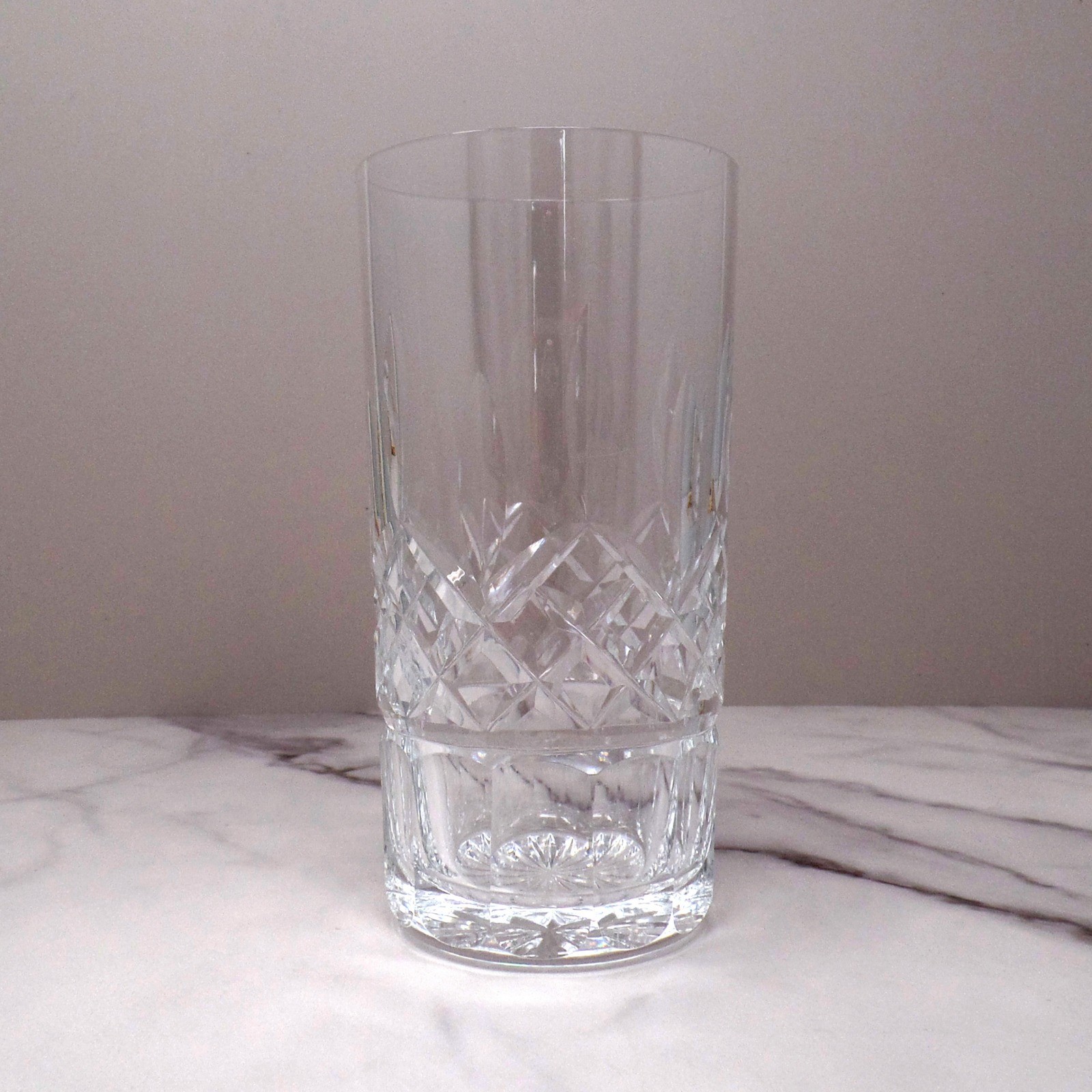 Vintage Waterford Crystal Lismore Highball Glass, 12 oz Vintage Waterford Crystal Lismore Highball Glass, 12 oz