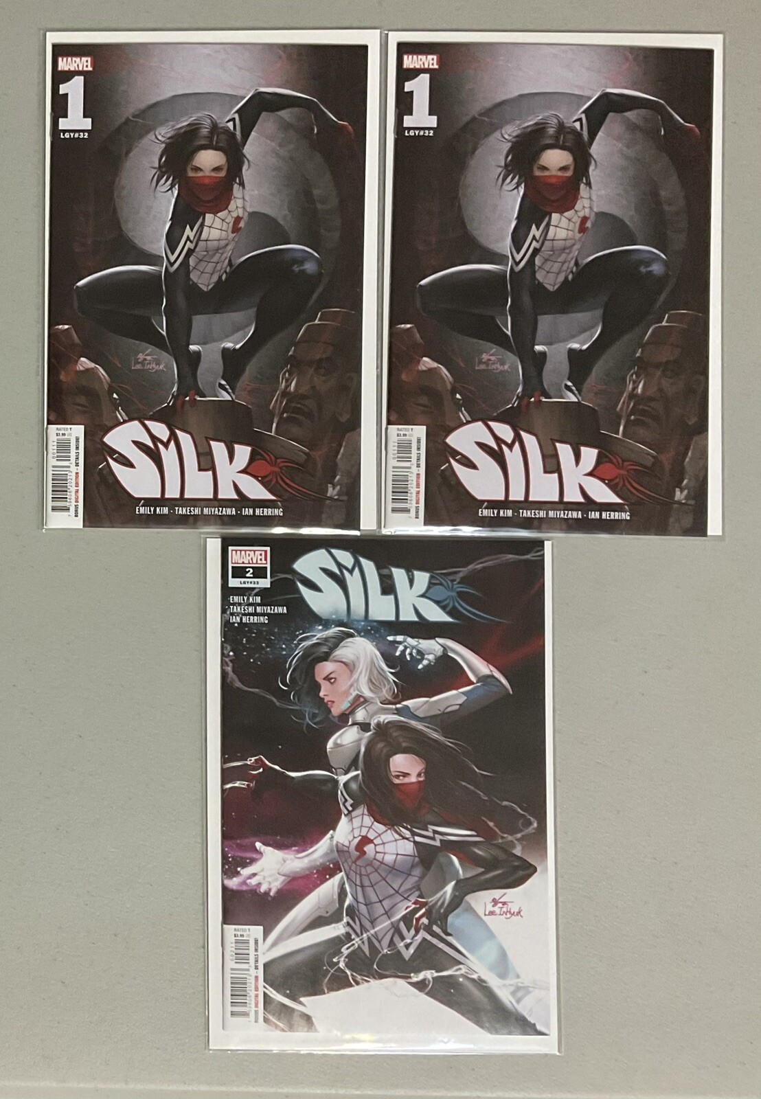 🔥MCU Comic Keys🔥Silk #1(x2) #2 (2022)🔥NM+(9.4-9.8)🔥 🔥MCU Comic Keys🔥Silk #1(x2) #2 (2022)🔥NM+(9.4-9.8)🔥