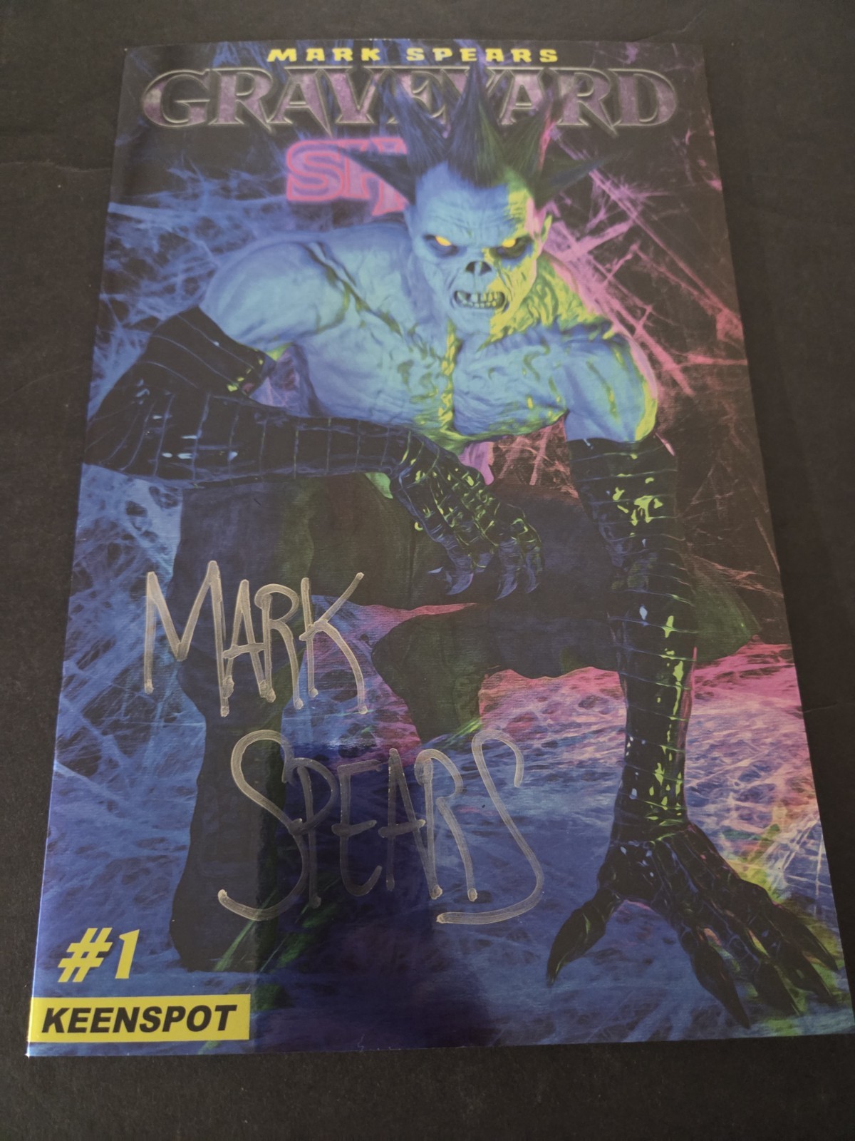 Mark Spears Graveyard Shift #1 COVER M 1:1000 Signed Body Bag Exclusive Monsters Mark Spears Graveyard Shift #1 COVER M 1:1000 Signed Body Bag Exclusive Monsters