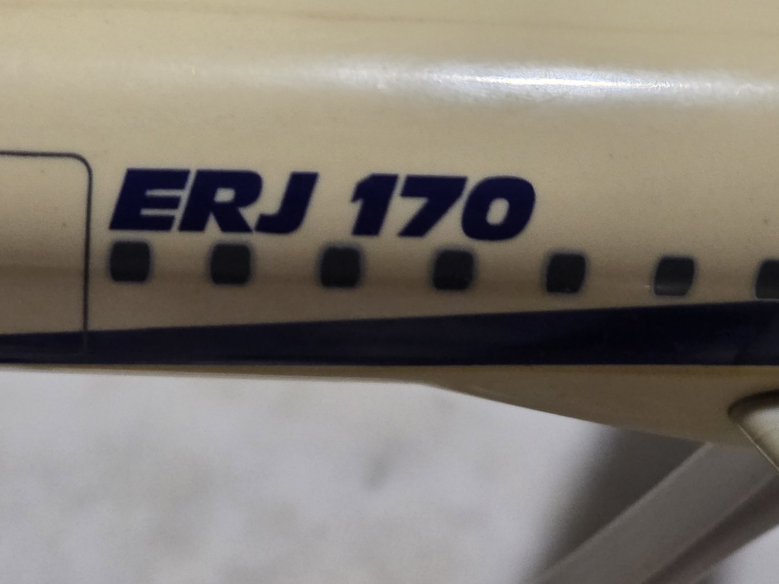 Vintage Embraer ERJ-170 1:200 Desktop Model Jet Broken Parts Vintage Embraer ERJ-170 1:200 Desktop Model Jet Broken Parts