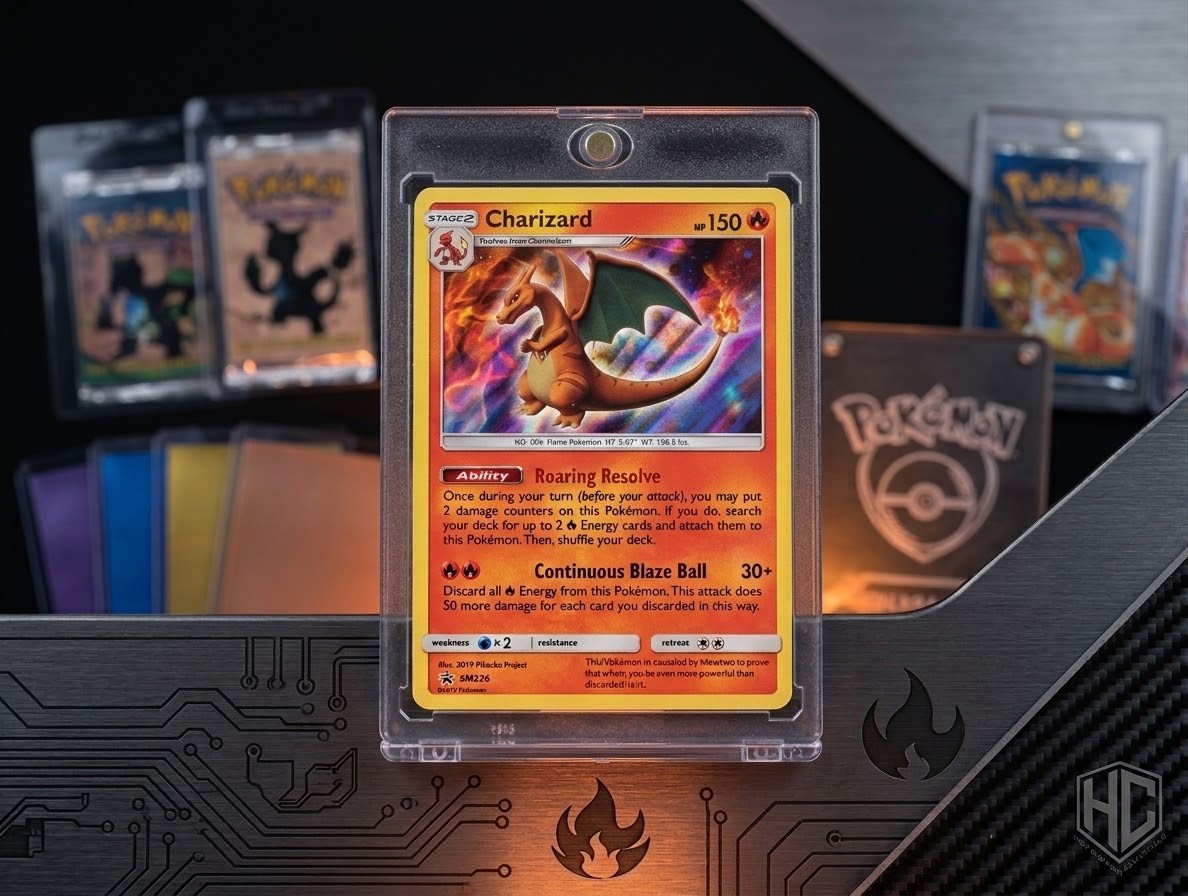 Pokemon Charizard SM226 Promo Holo Black Star Team Up Pre-Release TCG NM Pokemon Charizard SM226 Promo Holo Black Star Team Up Pre-Release TCG NM