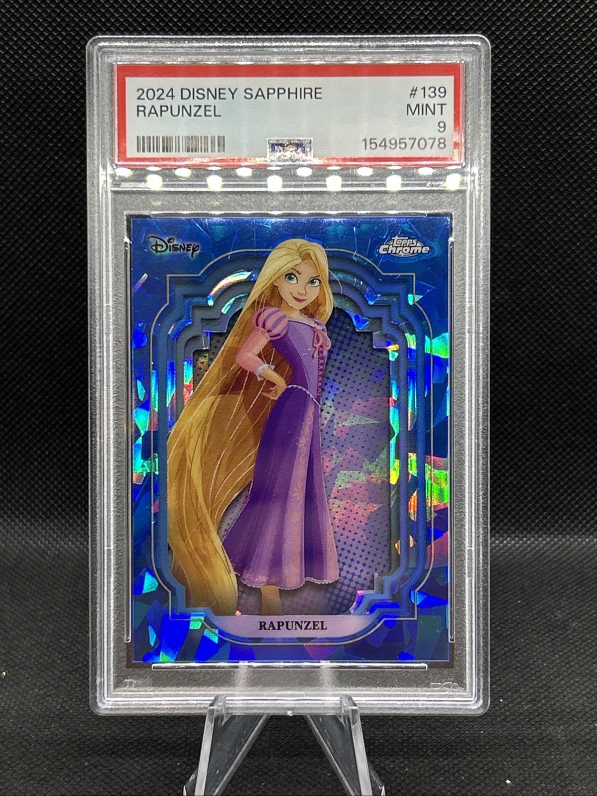 Rapunzel - 2024 Topps Chrome Sapphire Edition Disney #139