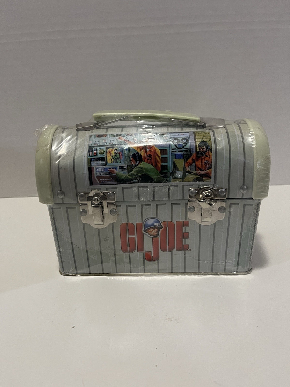 Vintage 2000 Hasbro G.I. Joe Small Dome Lunchbox (7” x 5” x 3.5”) SEALED Vintage 2000 Hasbro G.I. Joe Small Dome Lunchbox (7” x 5” x 3.5”) SEALED