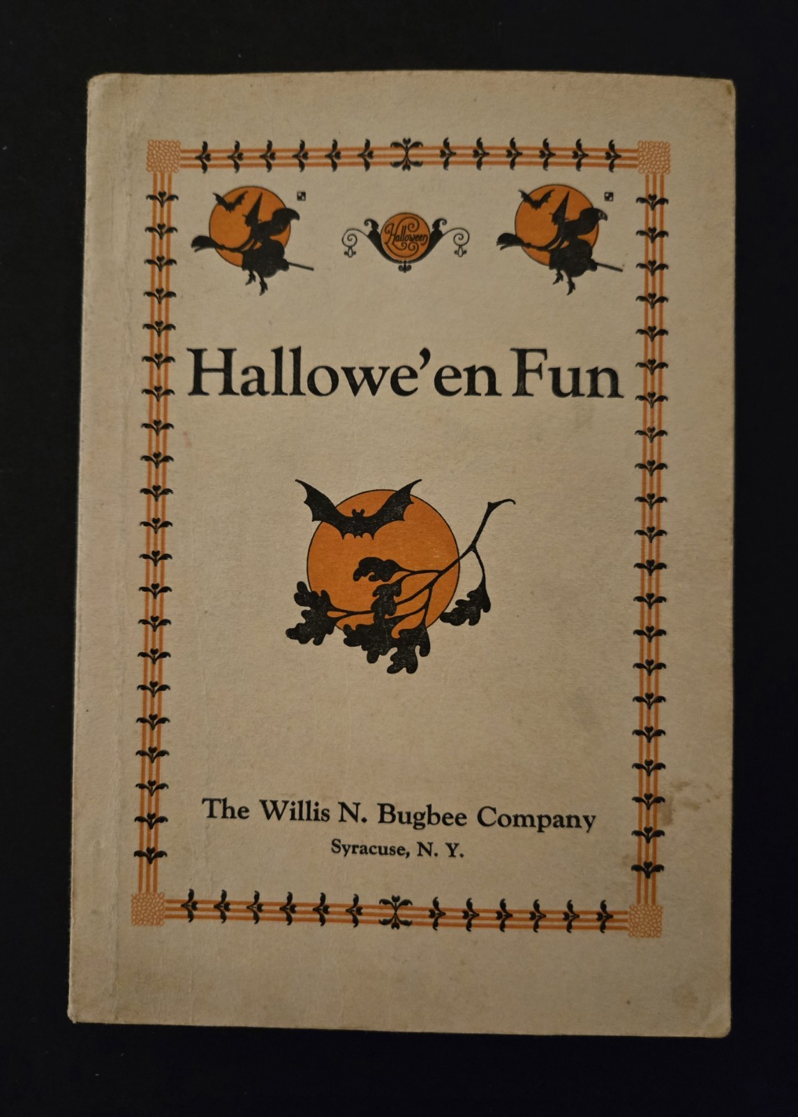 Rare 1927 HALLOWEEN FUN Book History, Songs, Legends, Games,Stunts Etc Rare 1927 HALLOWEEN FUN Book History, Songs, Legends, Games,Stunts Etc