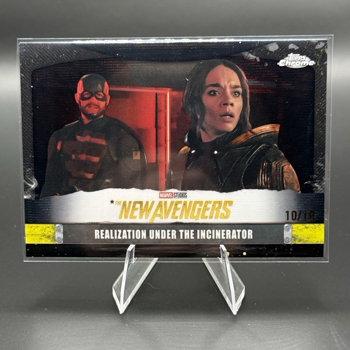 2025 Topps Chrome Marvel New Avengers Black Wave /10 10/10 NA-16 Omega 2025 Topps Chrome Marvel New Avengers Black Wave /10 10/10 NA-16 Omega